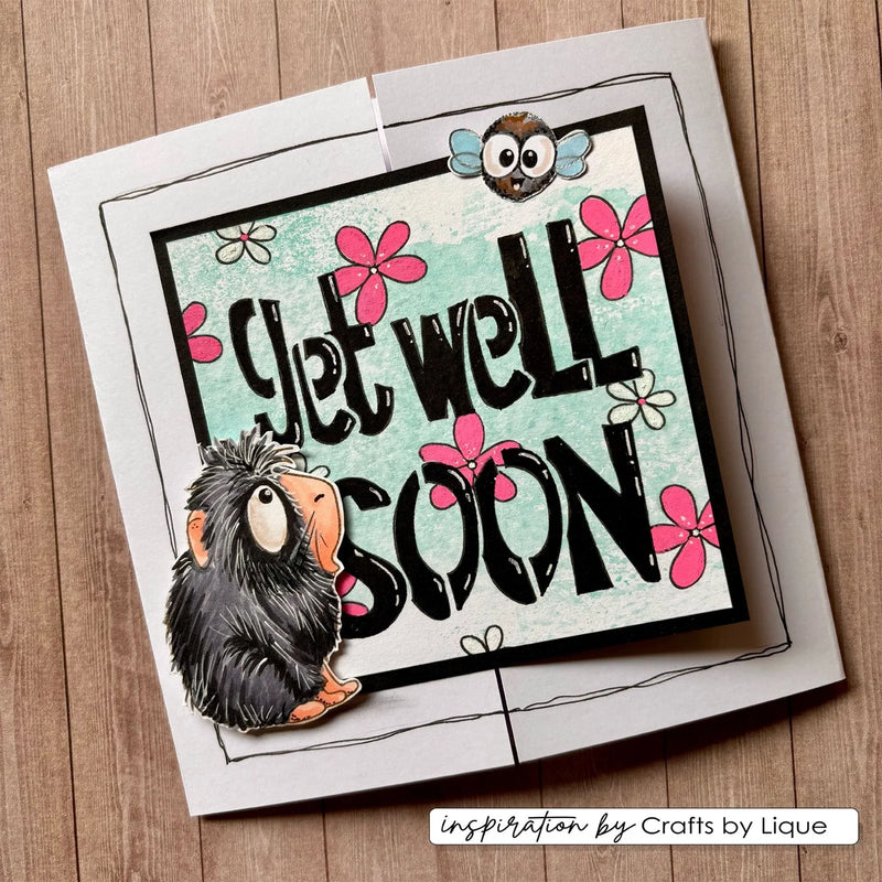 Vaessen Creative - Carla Creates - Clear Stamp Set - Guinea Pigs 4
