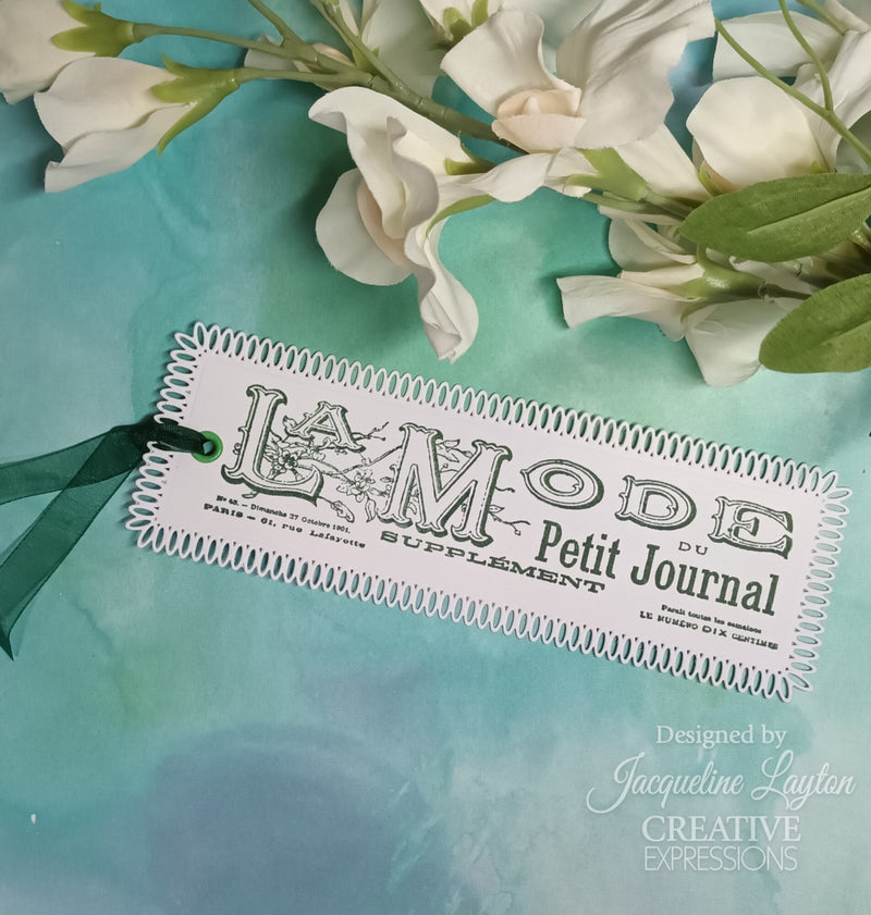 Creative Expressions - Clear Stamp Set - A5 - Taylor Made Journals - La Mode