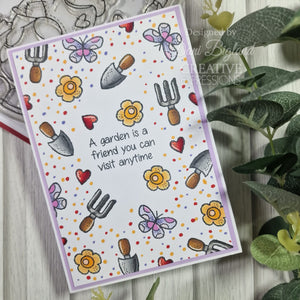Woodware - Clear Stamps - A6 - Green Fingers Gnome