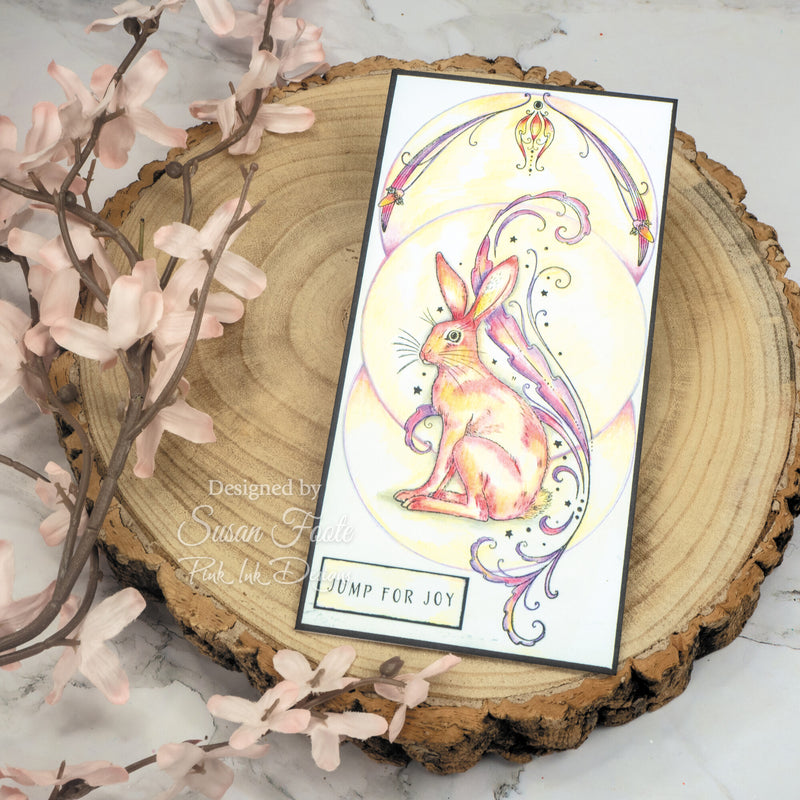 Pink Ink Designs - Clear Photopolymer Stamps - Heavenly Hare