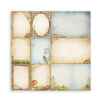 Stamperia - 8 x 8 - Paper Pad - Hidden Grove