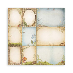 Stamperia - 8 x 8 - Paper Pad - Hidden Grove