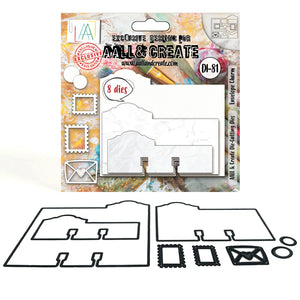 AALL & Create - Die Set - 81 - Envelope Charm