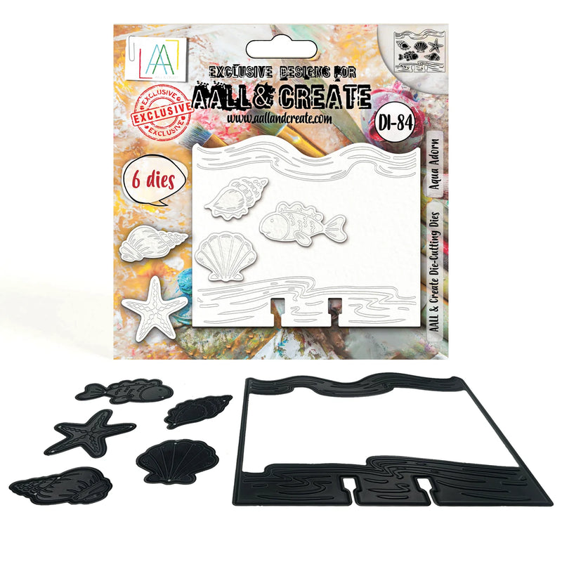 AALL & Create - Die Set - 84 - Aqua Adorn