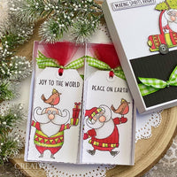 Creative Expressions - 6 x 8 - Clear Stamp Set - Jane's Doodles - St Nick