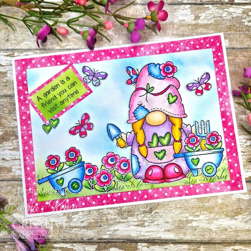 Woodware - Clear Stamps - A6 - Green Fingers Gnome