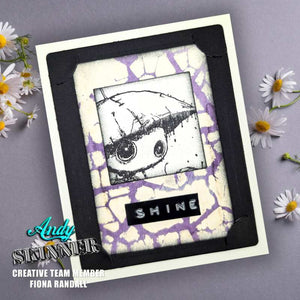 Creative Expressions - Rubber Cling Stamp - Andy Skinner - Bot-ology New Friends