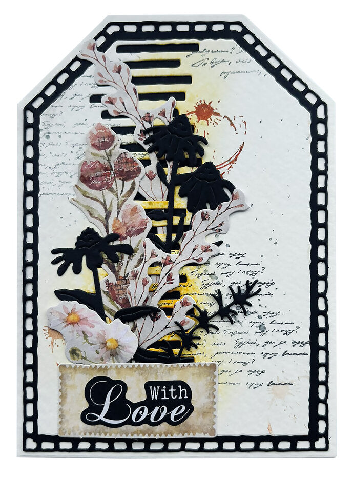 Studio Light - Tag Folding Card Die Set - Hazel Eaton