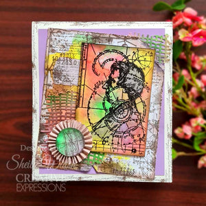 Creative Expressions - A6 - Rubber Stamp - Sam Poole - Mr. Stargazer