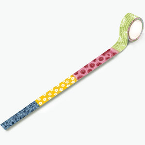 AALL & Create - Washi Tape - 92 - Janet Klein - Denim Sunflowers