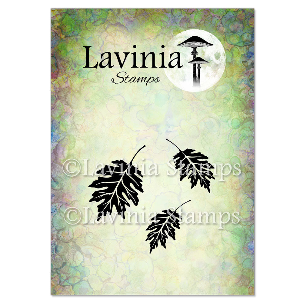Lavinia - Clear Polymer Stamp - Red Oak Leaf - LAV990