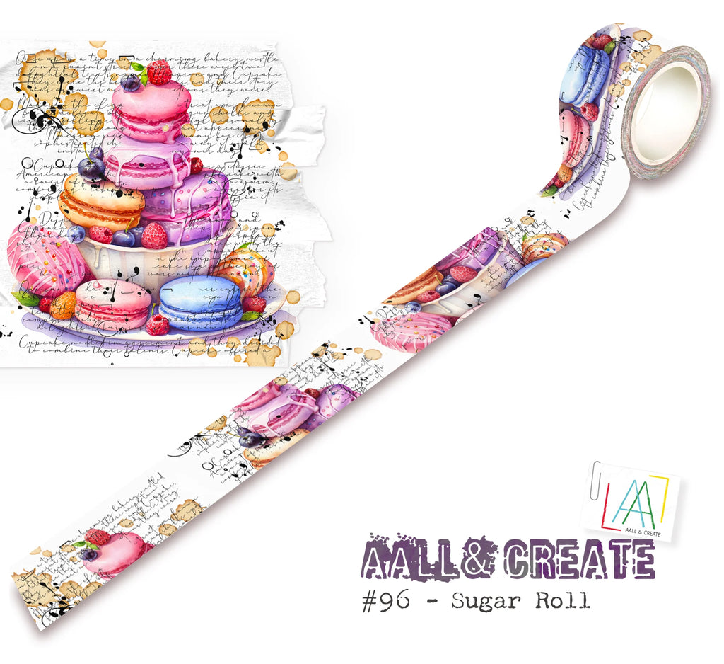 AALL & Create - Washi Tape - 96 - Sugar Roll - Bipasha Bk