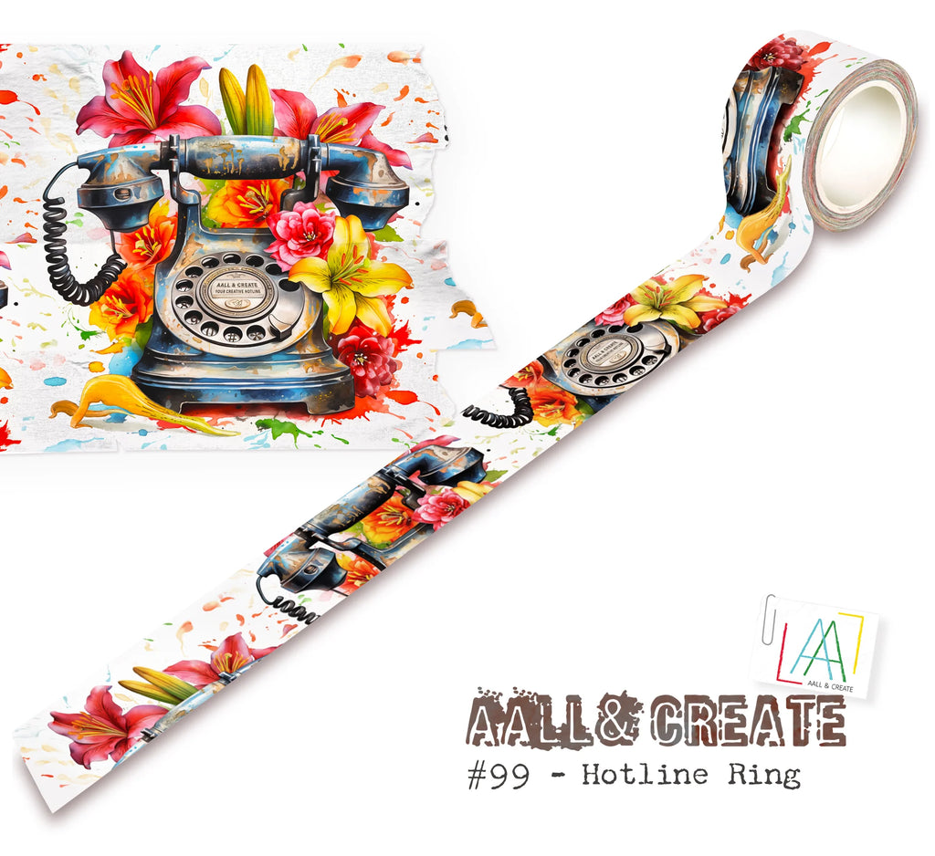 AALL & Create - Washi Tape - 99 - Hotline Ring - Artour de Mwa