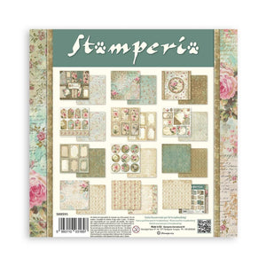 Stamperia - 8 x 8 - Paper Pad - Precious