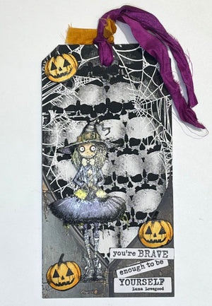 IndigoBlu - A6 - Cling Mounted Stamp - Witch Called Wanda