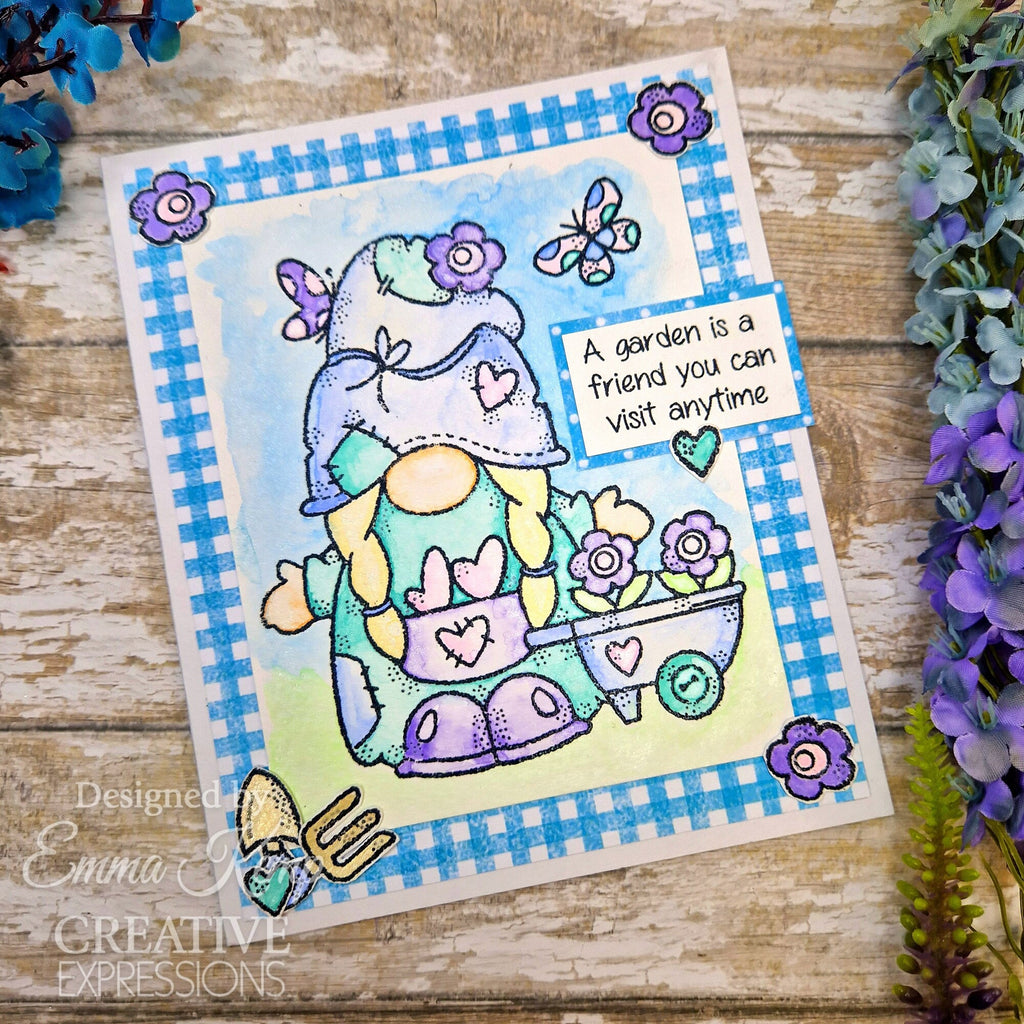 Woodware - Clear Stamps - A6 - Green Fingers Gnome