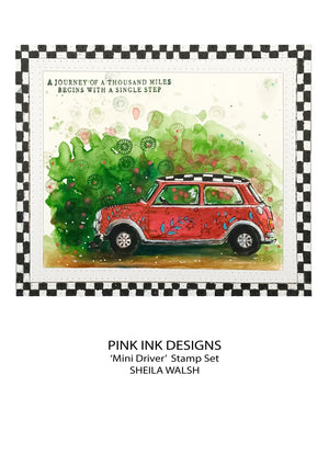 Pink Ink Designs - Clear Photopolymer Stamps - Mini Driver