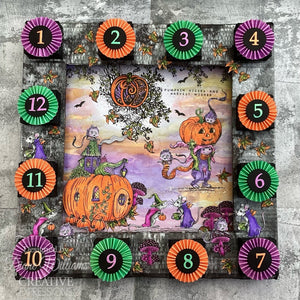 Katkin Krafts - Clear Photopolymer Stamps - Trick or Treat