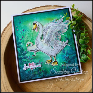 Pink Ink Designs - Clear Photopolymer Stamps - Swan Jovi