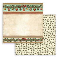 Stamperia - 8 x 8 - Paper Pad - Classic Christmas