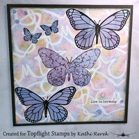 Visible Image - Antisocial Butterfly - Clear Polymer Stamp Set