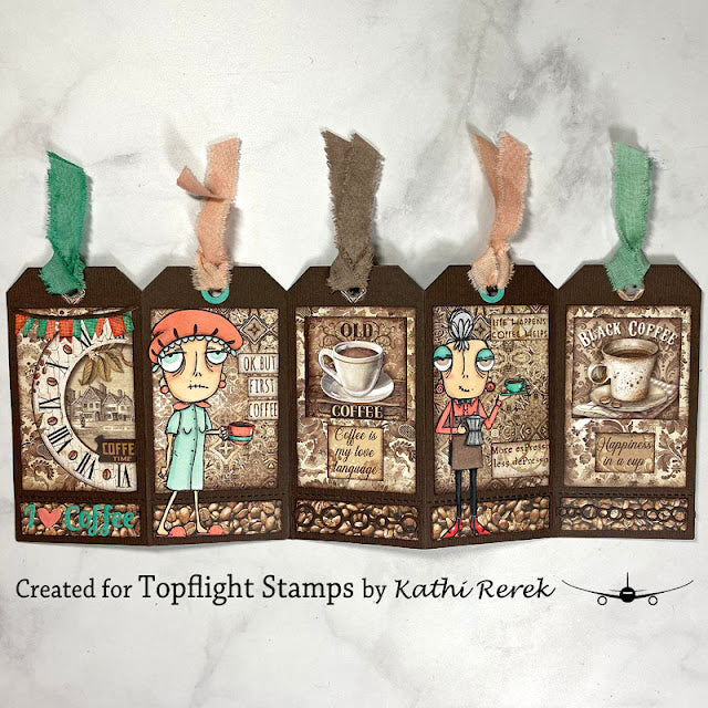 Stamperia - 8 x 8 - Paper Pad - Coffee & Chocolate