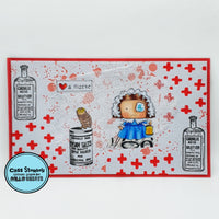 AALL & Create - A7 - Clear Stamps - 959 - Janet Klein - Florence Nightingale