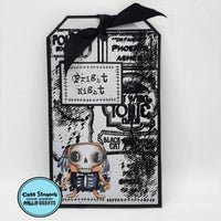AALL & Create - A7 - Clear Stamps- 951 - Janet Klein - Fright Night