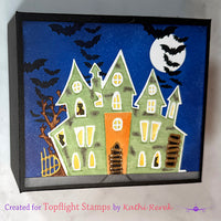 AALL & Create - A7 - Clear Stamps - 1198 - Janet Klein - Dee of Darkness