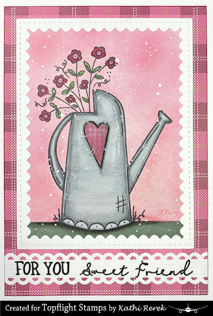 Creative Expressions - A6 - Sam Poole - Friendship Watering Can