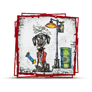 AALL & Create - A6 - Clear Stamps - 1270 - Author De Mwa - Wacky Woof Tales