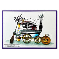 Lavinia - Clear Polymer Stamp - Carriage Dwelling - LAV825