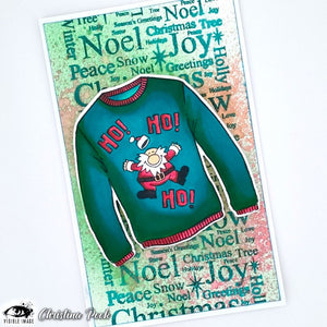 Visible Image - A6 - Clear Polymer Stamp Set - Christmas Jumper
