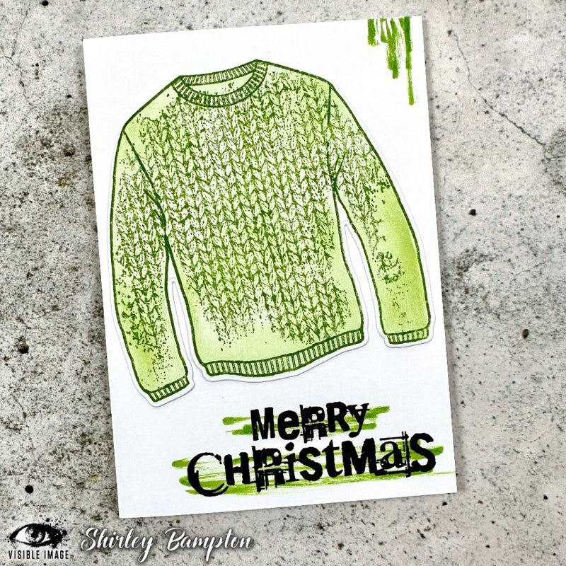Visible Image - A6 - Clear Polymer Stamp Set - Christmas Jumper