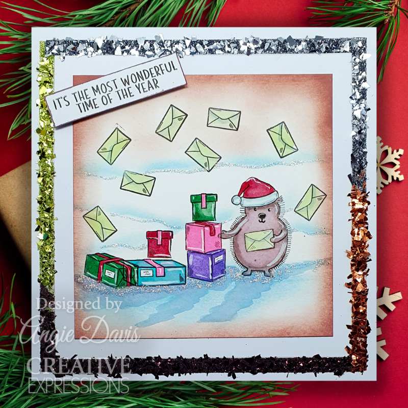 Creative Expressions - A6 - Clear Stamp Set - Jane's Doodles - Holiday Cheer