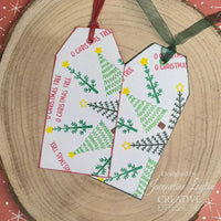 Creative Expressions - A6 - Clear Stamp Set - Jane's Doodles - Christmas Tree