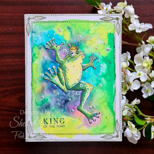 Pink Ink Designs - Clear Photopolymer Stamps - A5 - King of the Toad