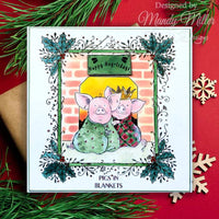 Pink Ink Designs - Clear Photopolymer Stamps - Pigs in Blankets