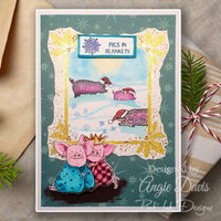 Pink Ink Designs - Clear Photopolymer Stamps - Pigs in Blankets