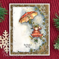 Pink Ink Designs - Clear Photopolymer Stamps - The Brolly and the Ivy