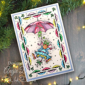 Pink Ink Designs - Clear Photopolymer Stamps - The Brolly and the Ivy