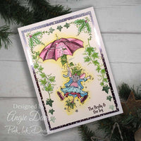 Pink Ink Designs - Clear Photopolymer Stamps - The Brolly and the Ivy