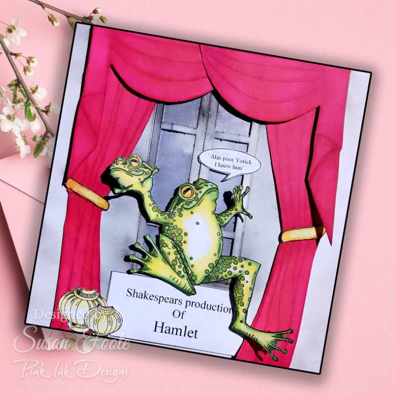 Pink Ink Designs - Clear Photopolymer Stamps - A5 - King of the Toad