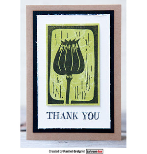 Darkroom Door - Rubber Stamp Set - Thank You