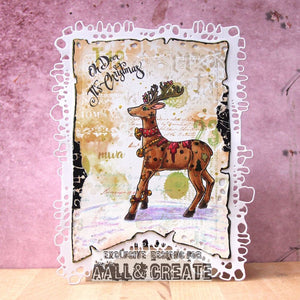 AALL & Create - A6 - Clear Stamps - 1223 - Author De Mwa - Angelic Deer Guardians