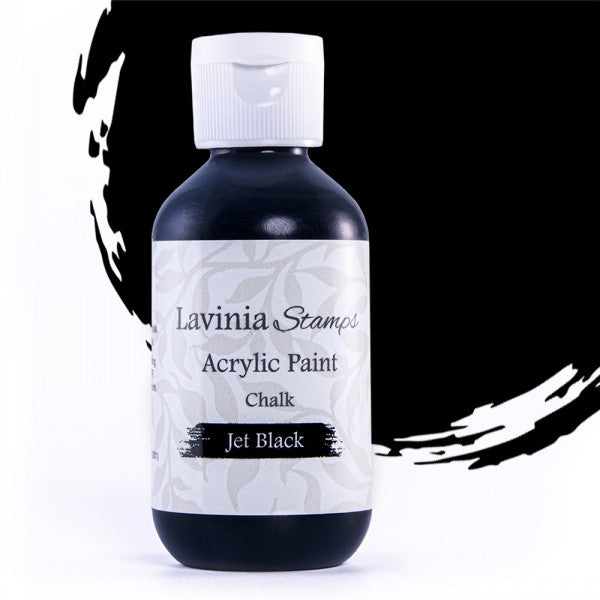 Lavinia - Chalk Acrylic Paint - Jet Black