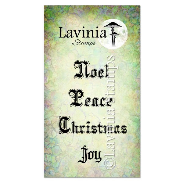 Lavinia - Seasonal Words - Clear Polymer Stamp