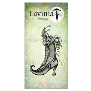Lavinia - Clear Polymer Stamp - Sentiment - Pixie Boot Small