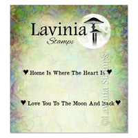 Lavinia - Clear Polymer Stamp - Sentiment - Words From The Heart