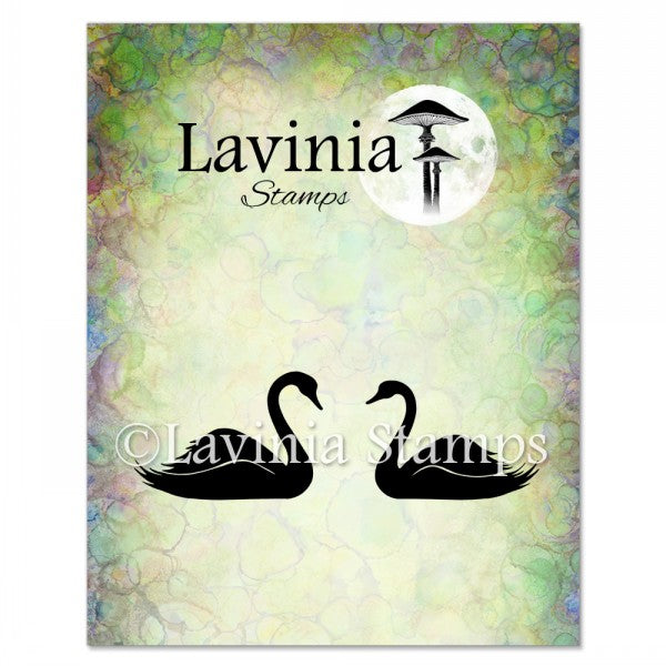 Lavinia - Swans - Clear Polymer Stamp